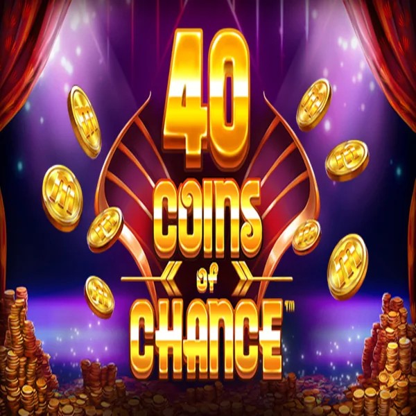 Official Slots logo: 40 Coins of Chance by SYNOT Games at Beef Casino